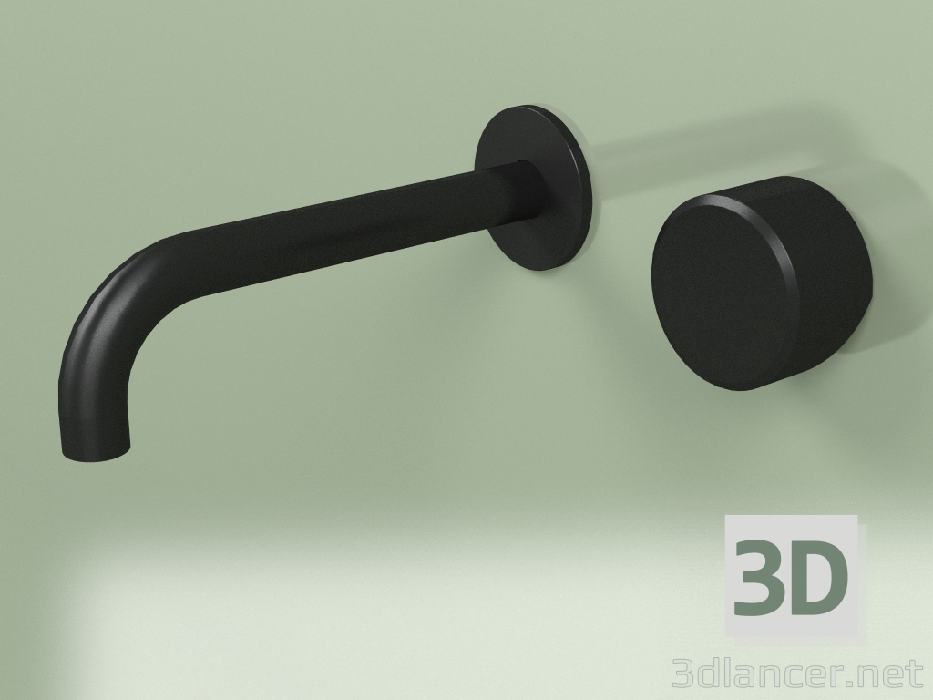 3d model Wall-mounted mixer with spout (16 10 T, NO) - preview