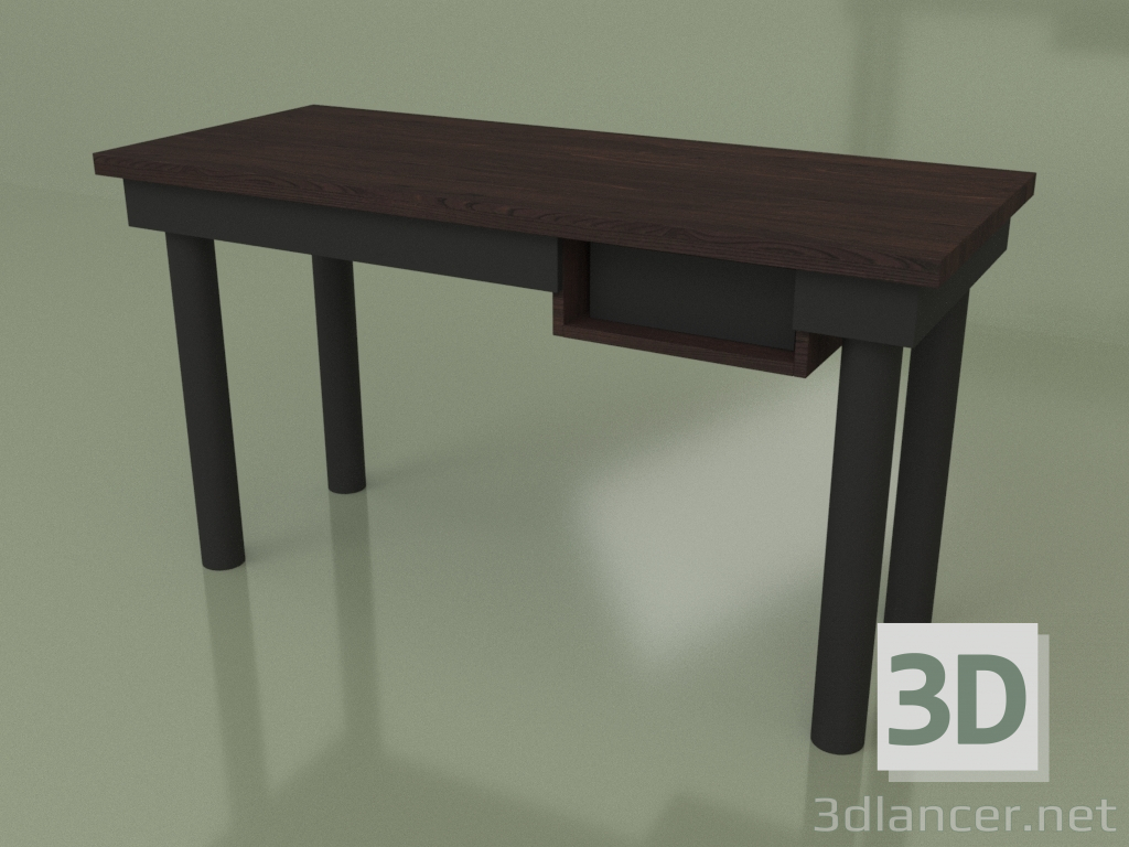 3D Modell Arbeitstisch mit Schublade (30213) - Vorschau