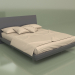 3d model Double bed Mn 2016 (Anthracite) - preview
