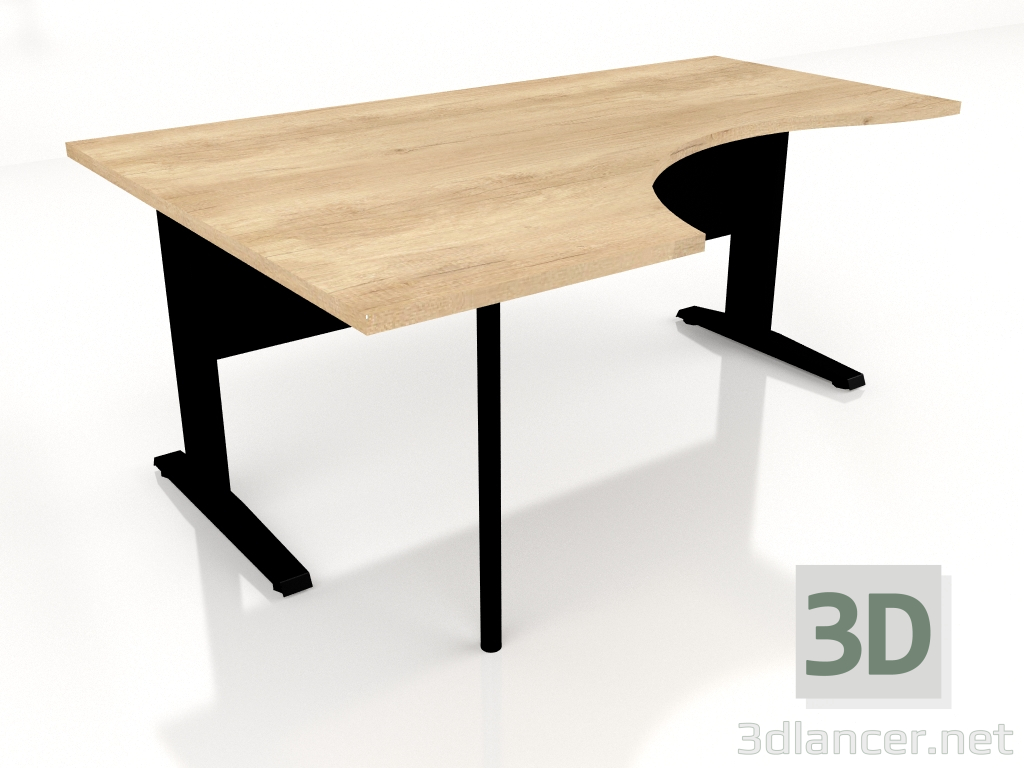 modello 3D Tavolo da lavoro Ogi N BGN17 (1800x1200) - anteprima