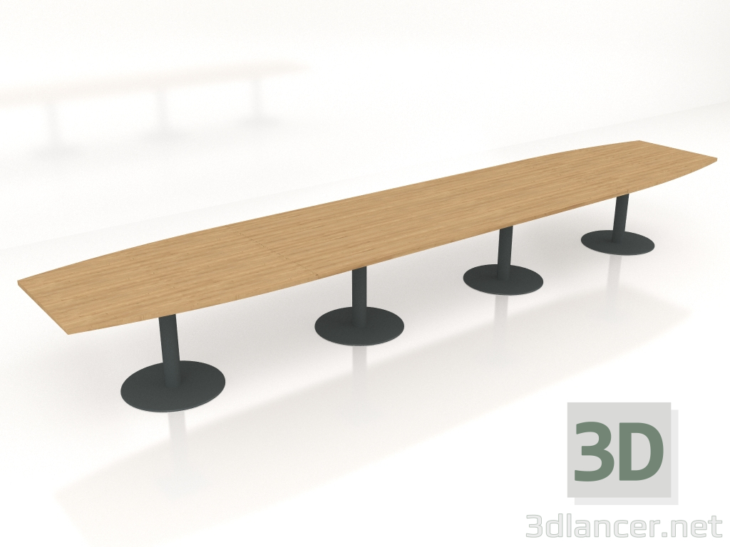3D Modell Verhandlungstisch Tack Conference ST17 (5600x1100) - Vorschau