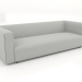 3D Modell 3-Sitzer-Sofa (XL) - Vorschau