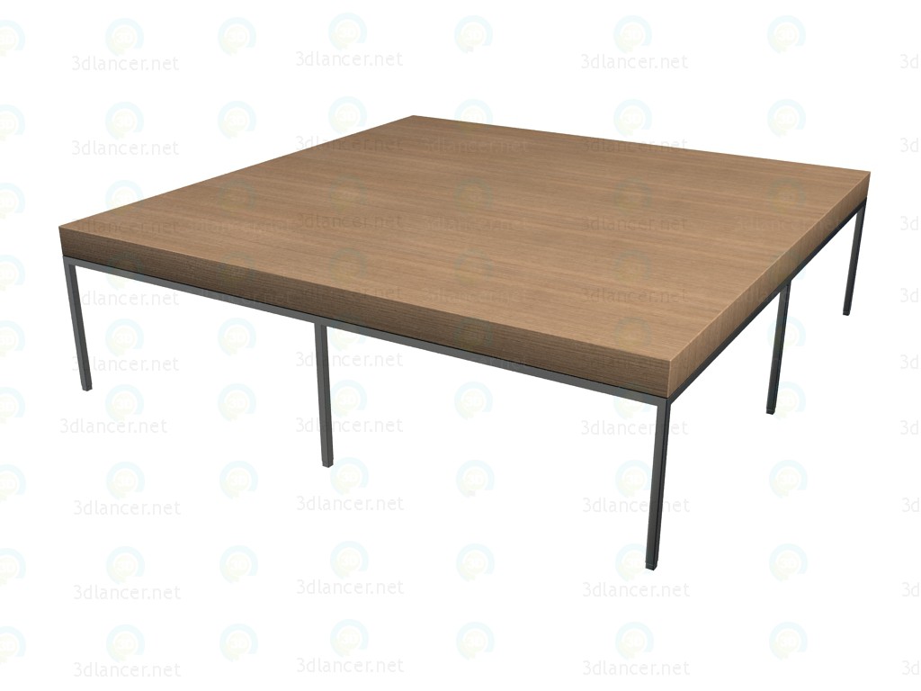 3d model Mesa baja 9614 - vista previa