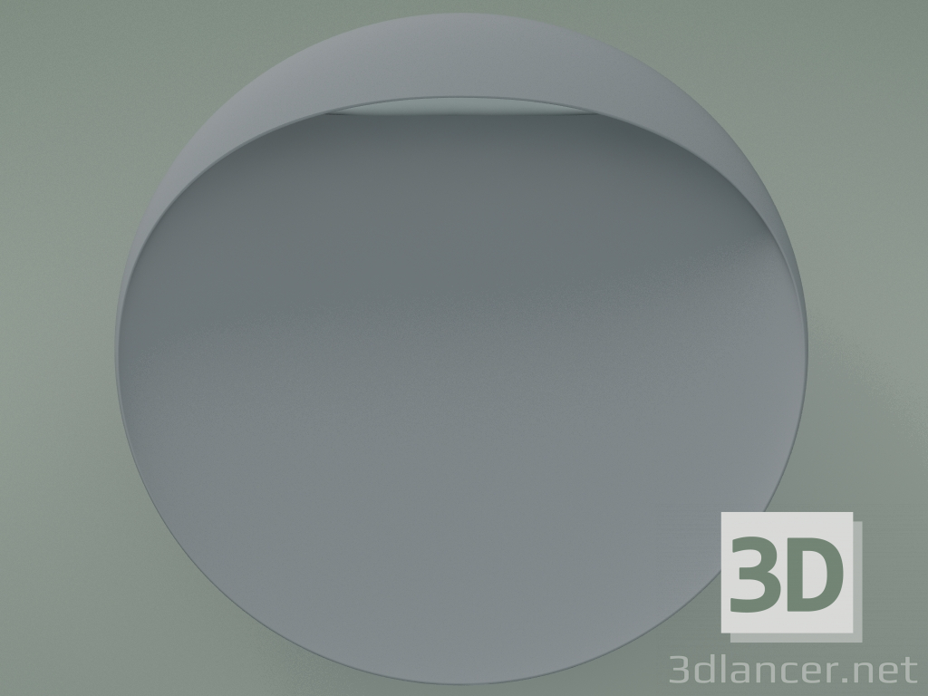 3D Modell Wandleuchte FLINDT WALL (D 400 mm, LED-DA 27K, ALUC) - Vorschau