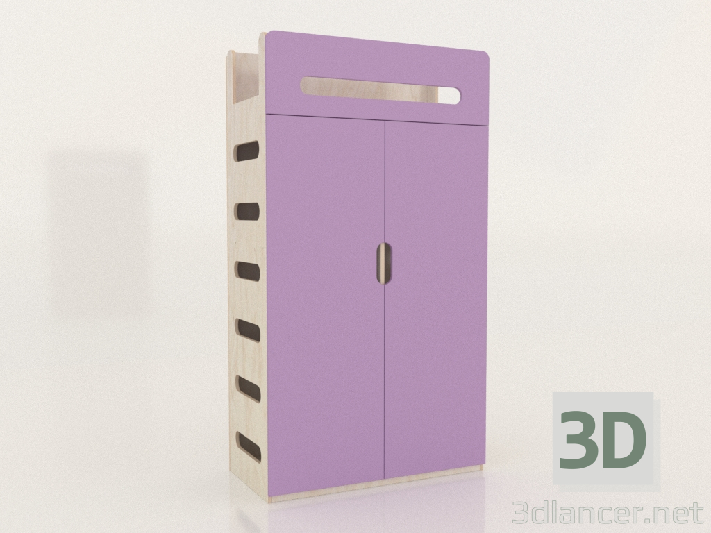 3D Modell Kleiderschrank geschlossen MOVE WC (WLMWC1) - Vorschau