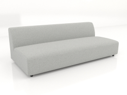 Módulo sofá para 2 pessoas (XL) 206x100