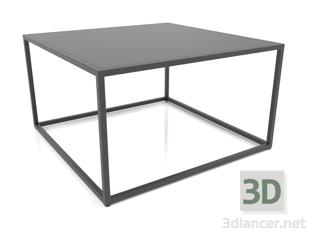 3D Modell Quadratischer Couchtisch (METALL, 80X80X50) - Vorschau