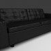 modèle 3D Sofa en cuir - preview