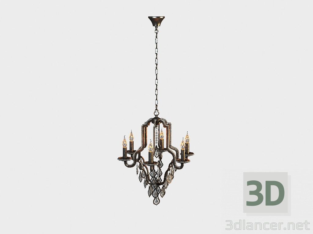 3d model RUTH chandelier CHANDELIER (CH071-6) - preview