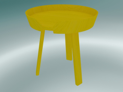 Coffee table Around (Small, Yellow)