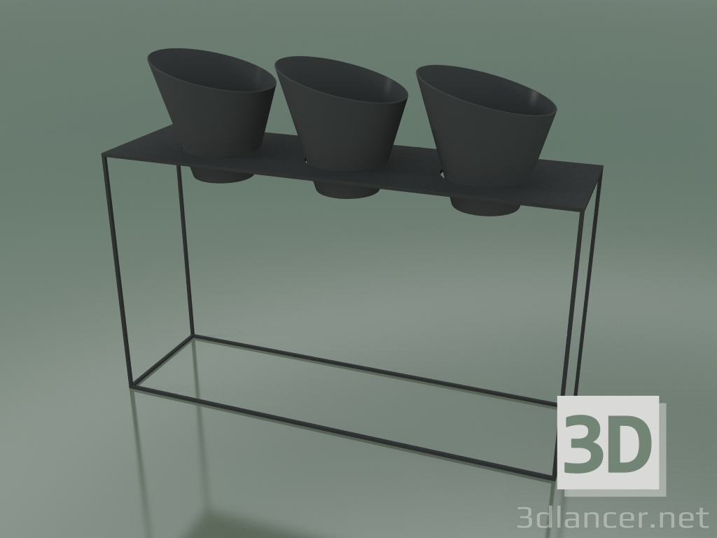 3d model Vase Tulip (D181X355) - preview