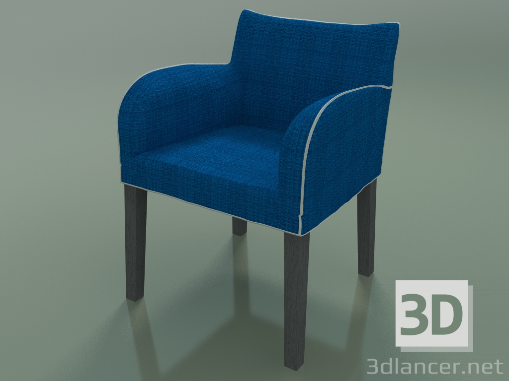 3D Modell Sessel (24, grau lackiert) - Vorschau