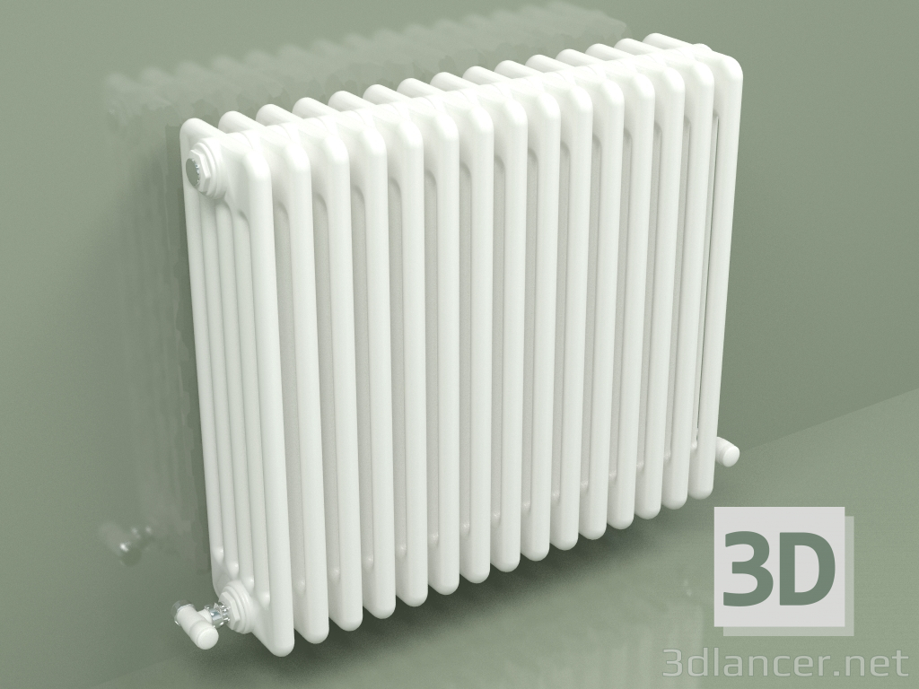 3D Modell Kühler TESI 5 (H 600 15EL, Standardweiß) - Vorschau