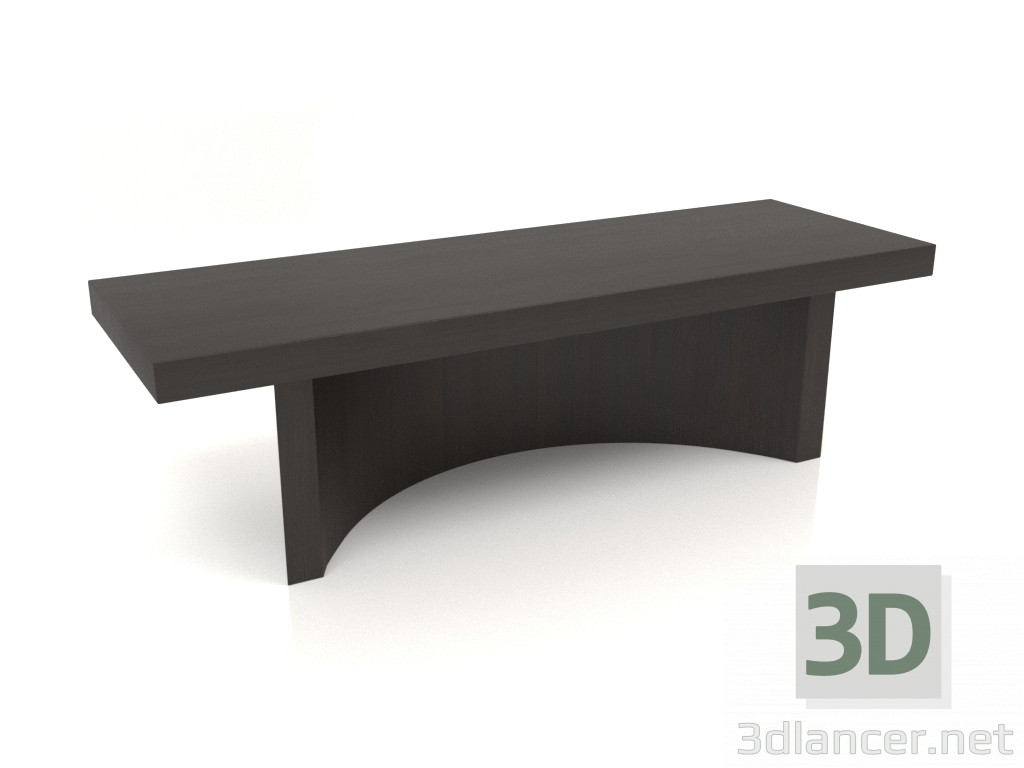 3D modeli Bank BK (1200x400x350, ahşap kahverengi) - önizleme