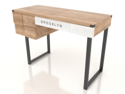 Desk Brooklyn (walnut-black)