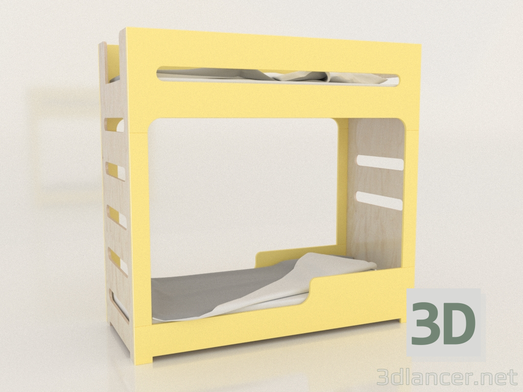 modello 3D Letto a castello MODE F (UCDFA0) - anteprima
