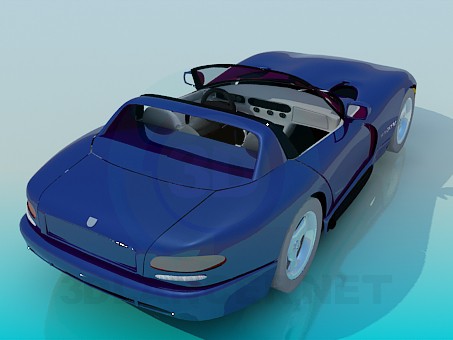 3d model Dodge Viper - preview 3d model Dodge Viper - preview