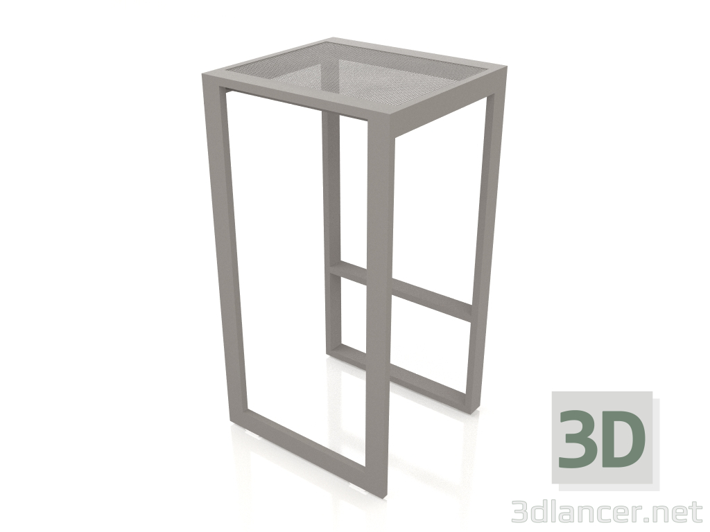3d model High stool (Quartz gray) - preview