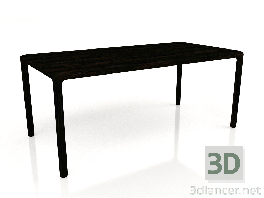 3d model Dining table Storm 180x90 (Black) - preview