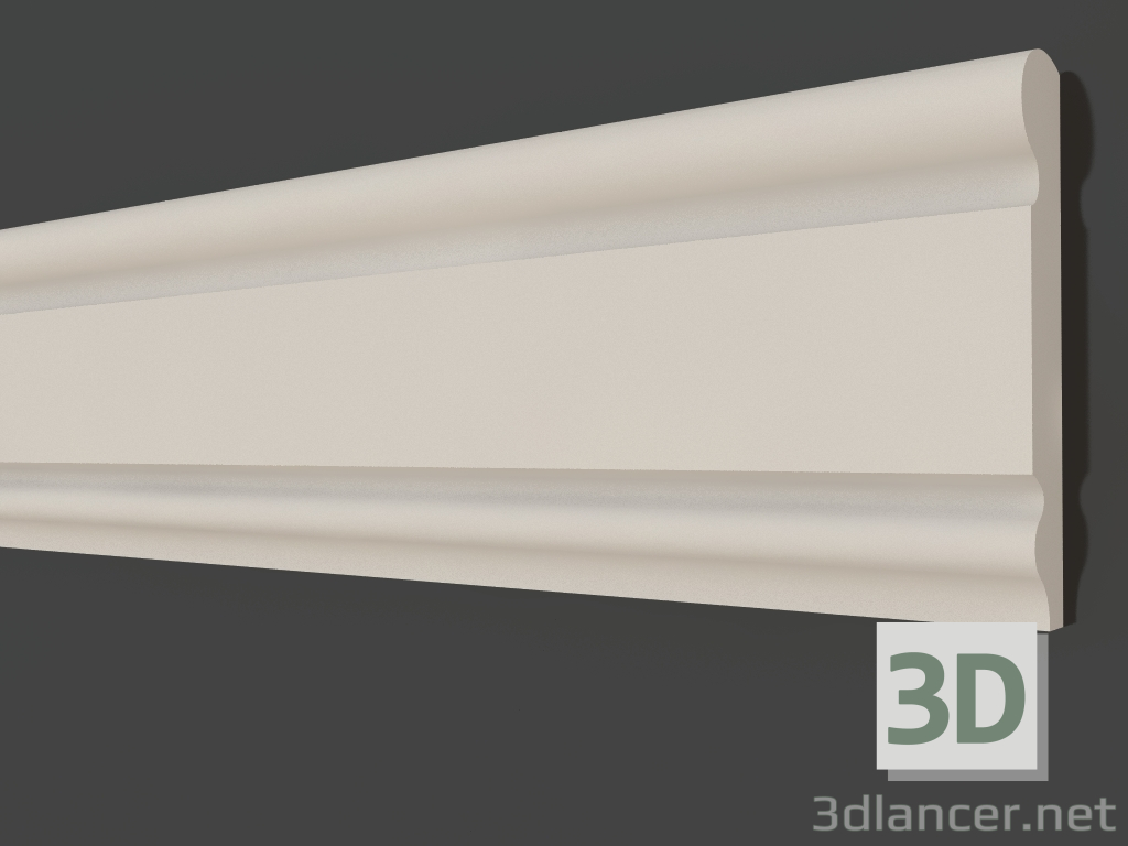 Modelo 3d Moldagem de gesso LG 062 (95x20) - preview