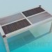 3d model Coffee table made of wood - preview