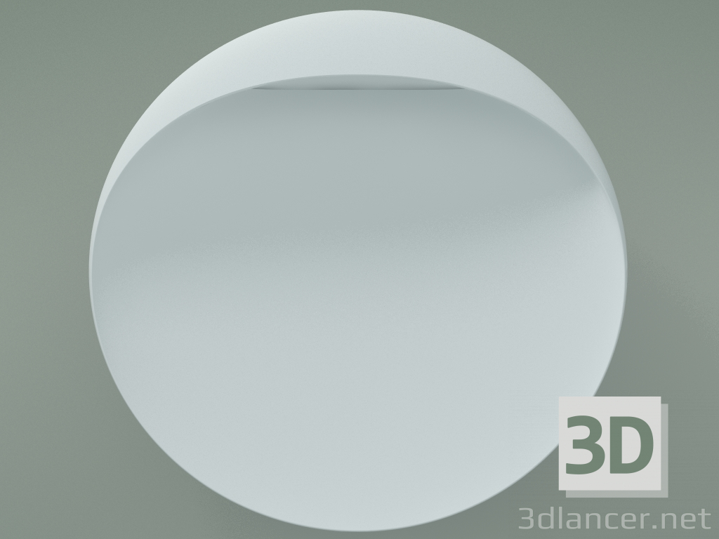 modello 3D Lampada da parete FLINDT WALL (D 400 mm, LED-DA 27K, WHT) - anteprima