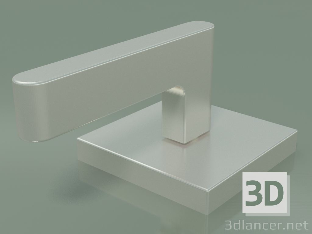 modèle 3D Vanne de pont, dans le sens des aiguilles d'une montre pour fermer, chaude (20000715-06) - preview