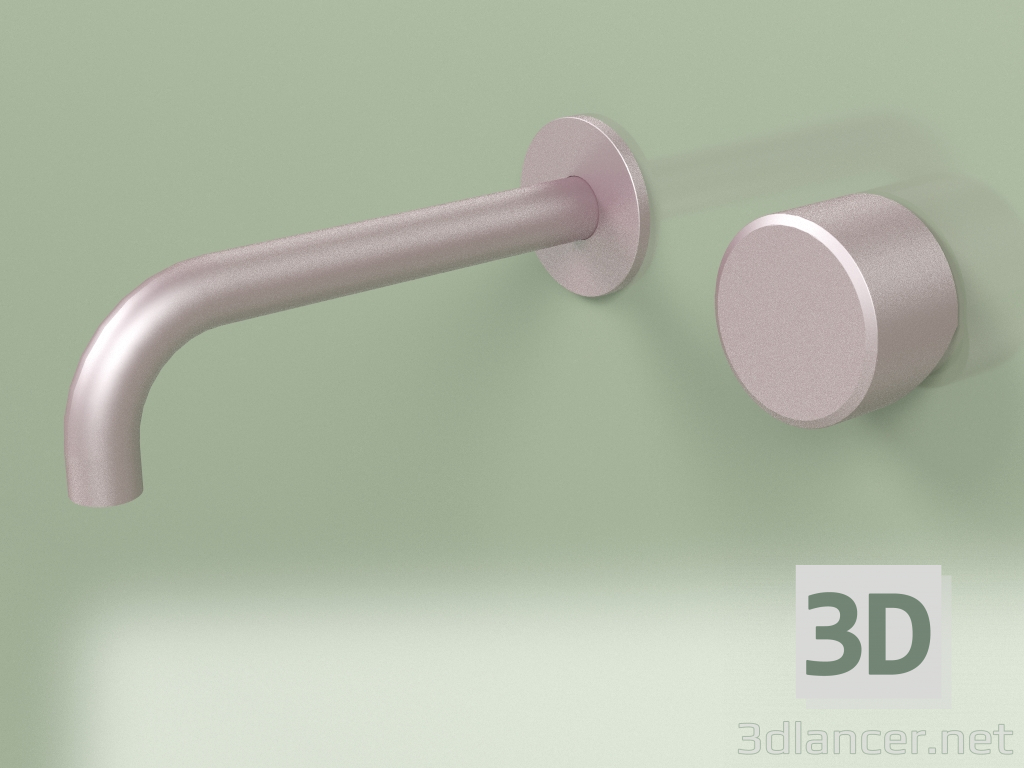 modello 3D Miscelatore a parete con bocca (16 10 T, OR) - anteprima