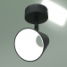 3d model Wall and ceiling LED luminaire DLR025 (black) - preview