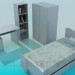 3d model Child bedroom furniture - preview