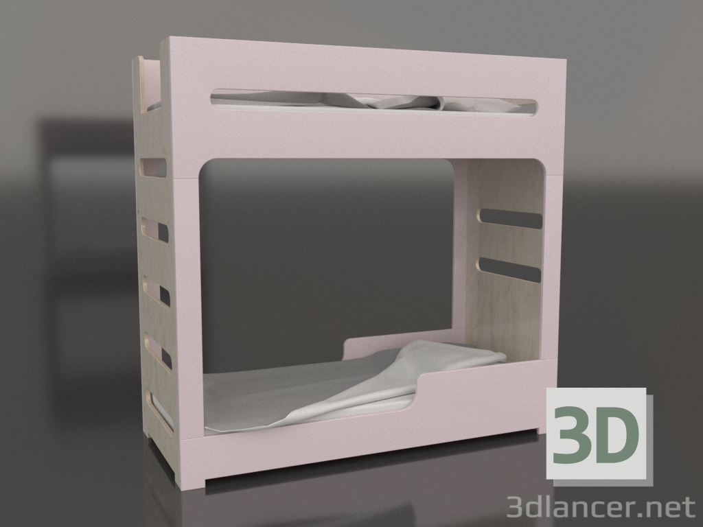 3d модель Кровать двухъярусная MODE F (UPDFA0) – превью