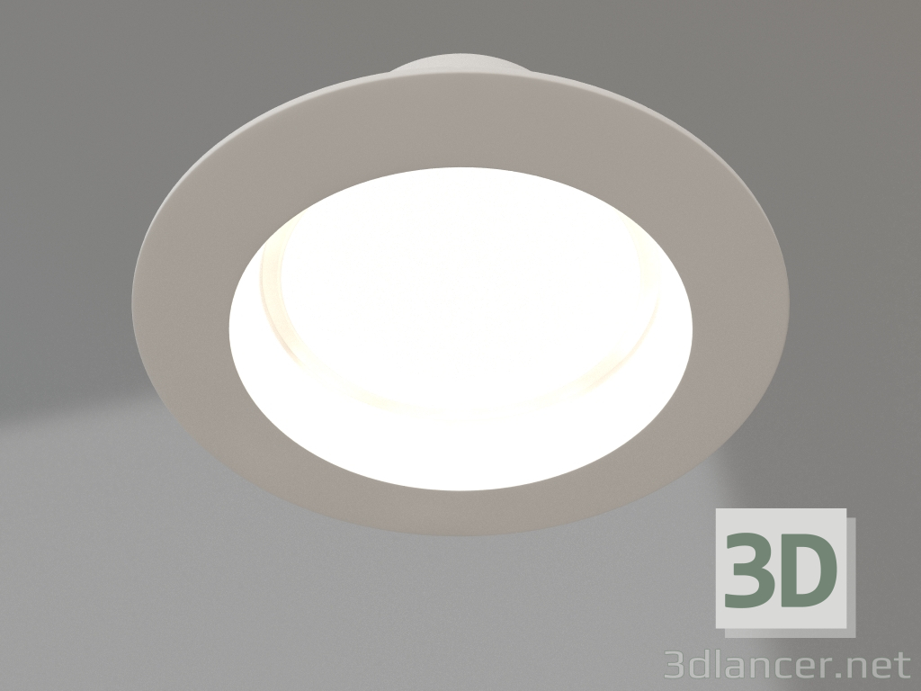 modello 3D Lampada IM-CYCLONE-R115-10W Day4000 (WH, 90 gradi) - anteprima