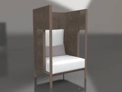 Chaise lounge casulo (Bronze)