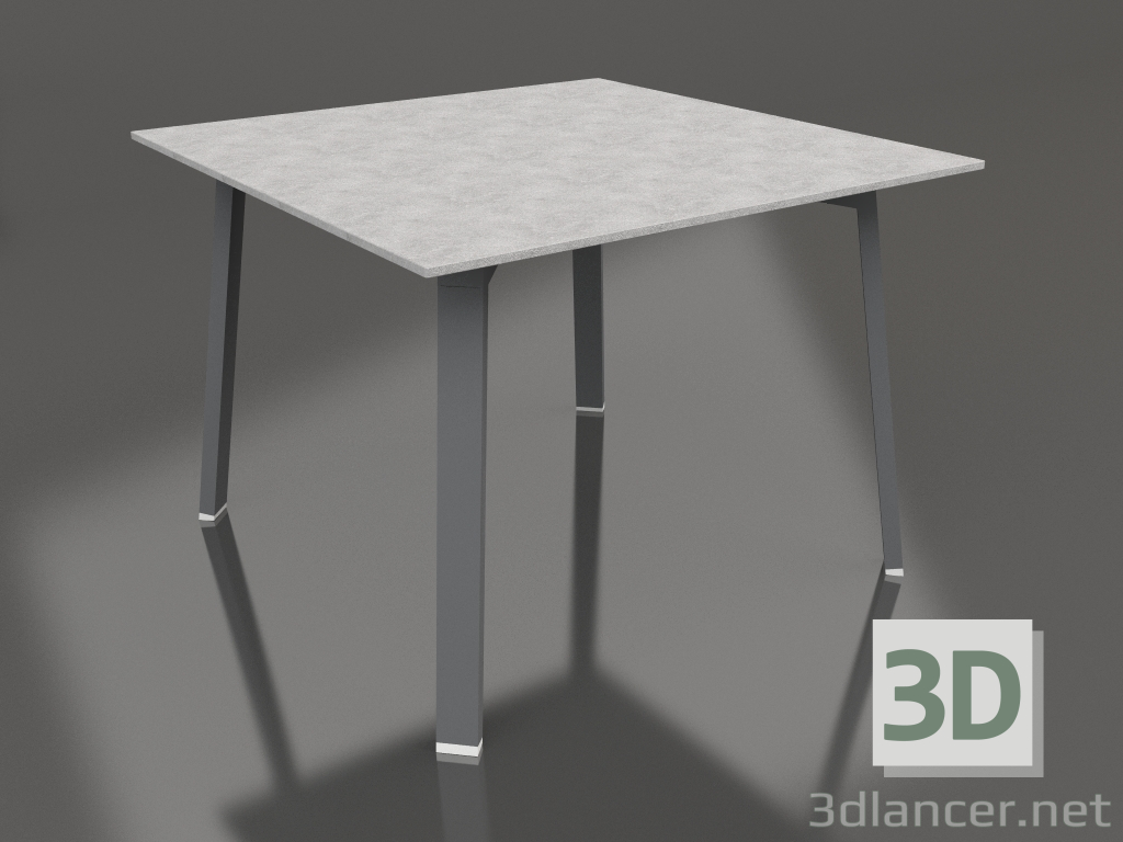 modèle 3D Table à manger 100 (Anthracite, DEKTON) - preview