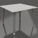 3d model Dining table 100 (Anthracite, DEKTON) - preview