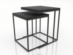 Mesa de centro (preto RAL 9005)
