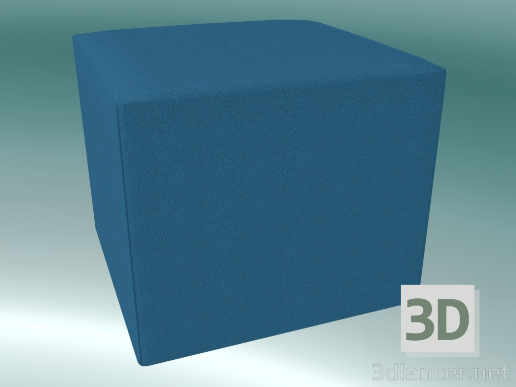 3 डी मॉडल बड़ा वर्ग pouf (VOS1, 540x540 मिमी) - पूर्वावलोकन