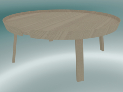 Coffee table Around (Extra Large, Oak)