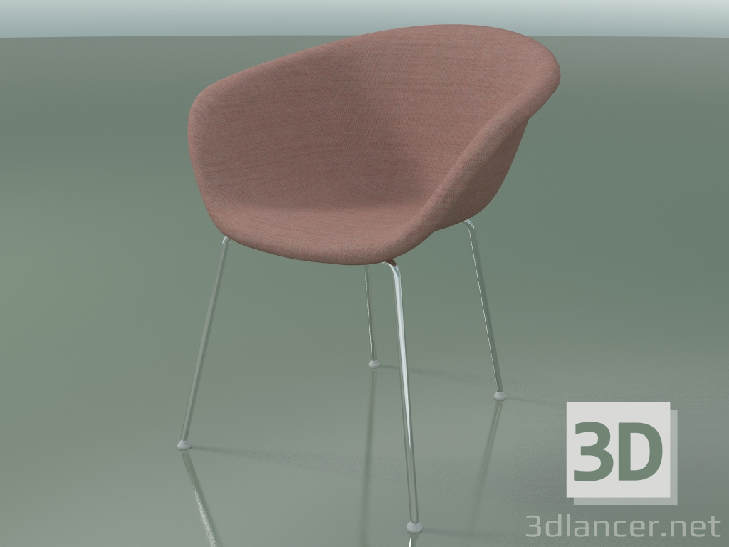 3D Modell Stuhl 4231 (4 Beine, mit Polsterung f-1221-c0614) - Vorschau