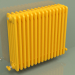 modèle 3D Radiateur TESI 5 (H 600 15EL, jaune melon - RAL 1028) - preview