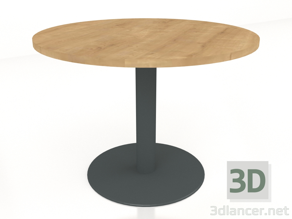 3d model Dining table Tack ST10 (1000x1000) - preview
