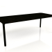 3d model Mesa de comedor Storm 220x90 (Negro) - vista previa