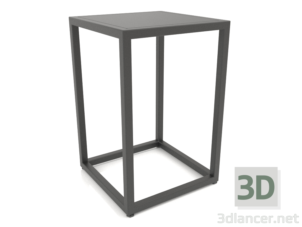 modèle 3D Table basse carrée (MÉTAL, 30X30X44) - preview