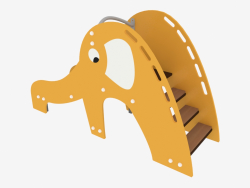 Гірка дитячого ігрового майданчика Слон (5204)