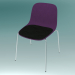 3D modeli Sandalye SEELA (S311 dolgulu ve ahşap kaplamalı) - önizleme