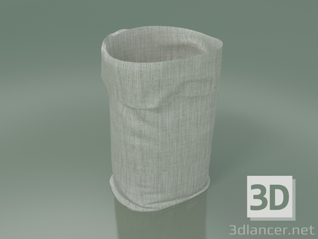 modèle 3D Sac en toile (L139, H22 cm) - preview