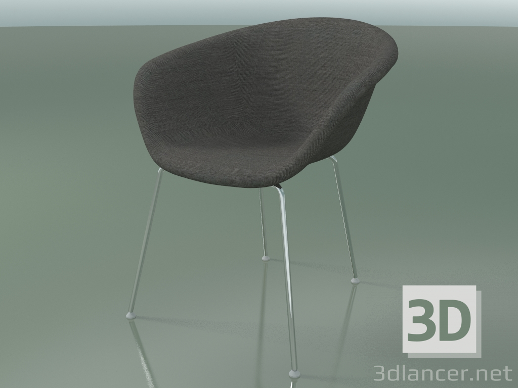 3D Modell Stuhl 4231 (4 Beine, mit Polsterung f-1221-c0134) - Vorschau