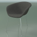 3d model Chair 4231 (4 legs, with upholstery f-1221-c0134) - preview