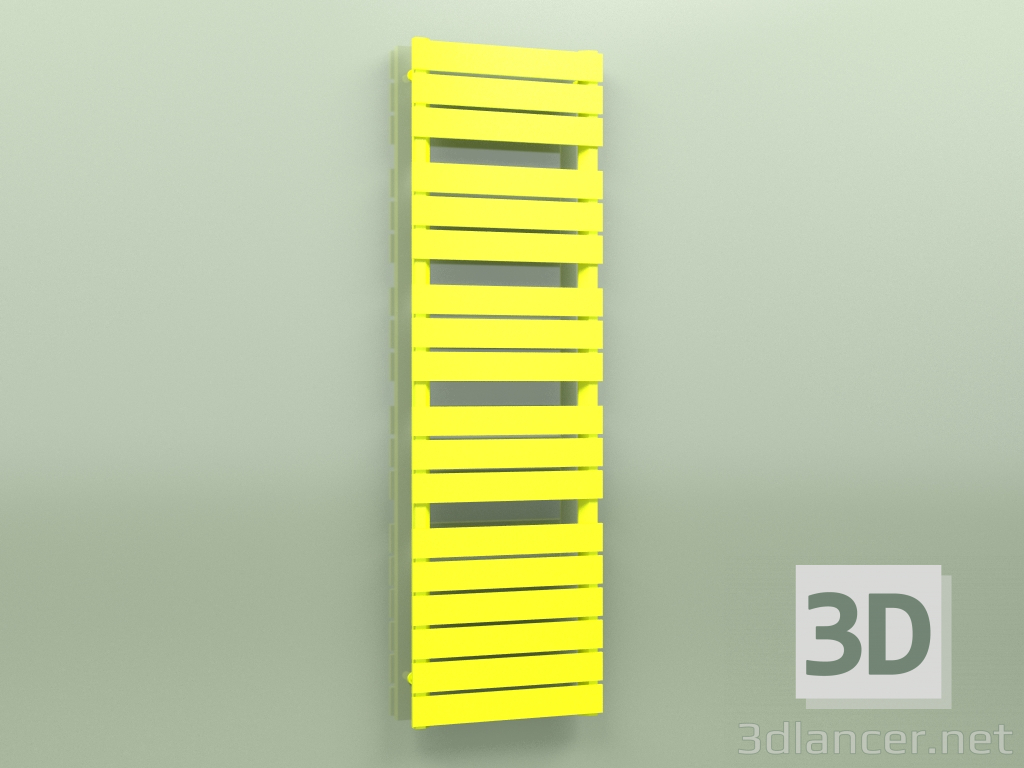 3D modeli Isıtmalı havlu askısı - Muna (1650 x 500, RAL - 1026) - önizleme
