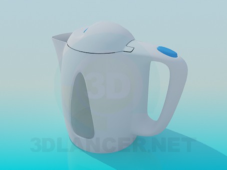 modelo 3D Hervidor eléctrico - escuchar modelo 3D Hervidor eléctrico - escuchar
